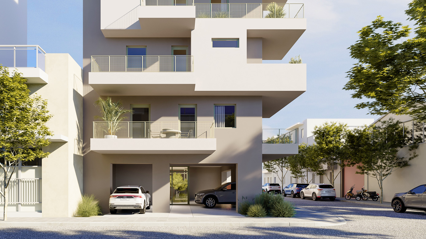 AKC45 _ SIX STOREY RESIDENTIAL BUILDING _ VOTANIKOS ATHENS  