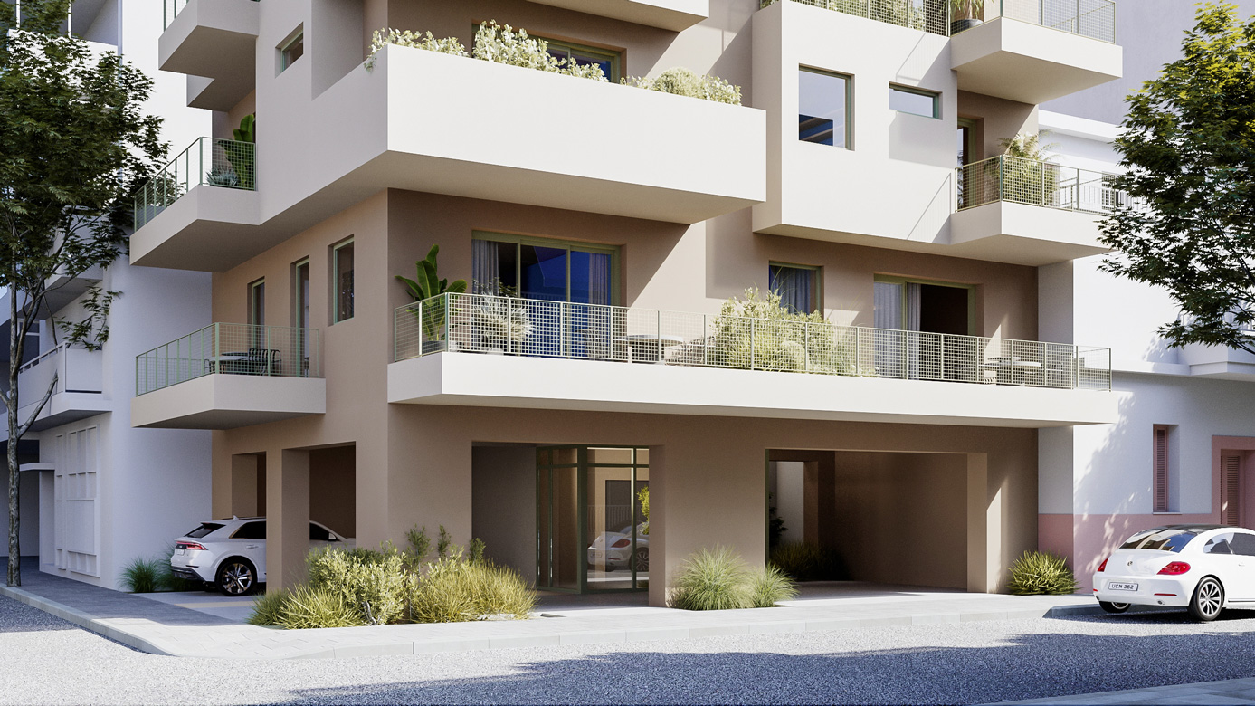 AKC45 _ SIX STOREY RESIDENTIAL BUILDING _ VOTANIKOS ATHENS  